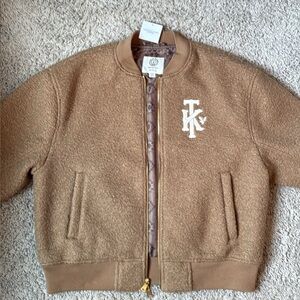 Travis Kelce Tru Kolors x AE Sherpa Bomber Jacket